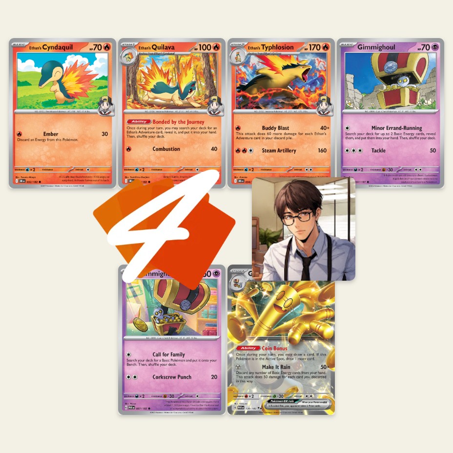 [PTCG Live] BIG Upgrade! Gholdengo/Typhlosion Decklist + Gameplay